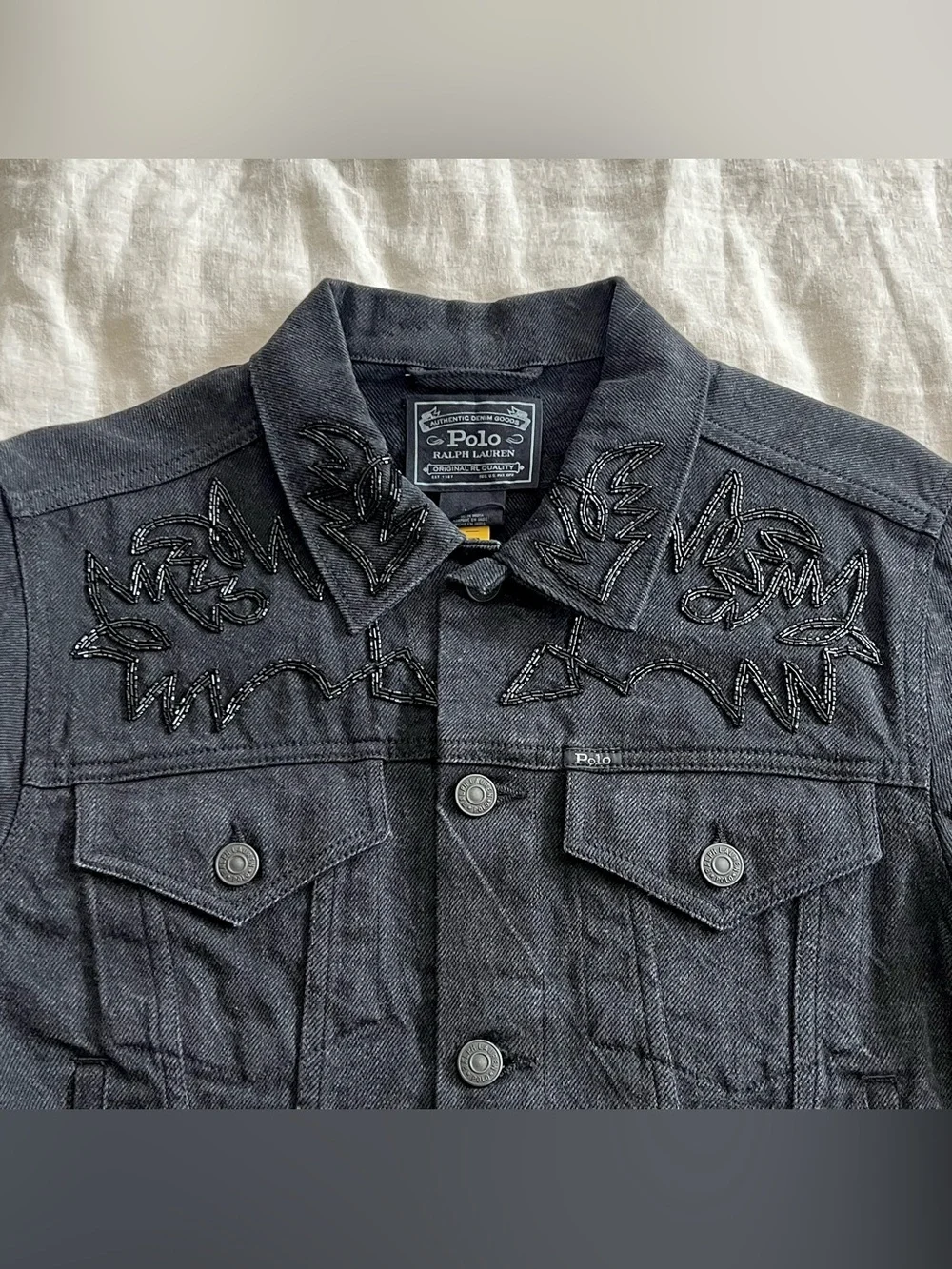 Embellished Denim Jacket